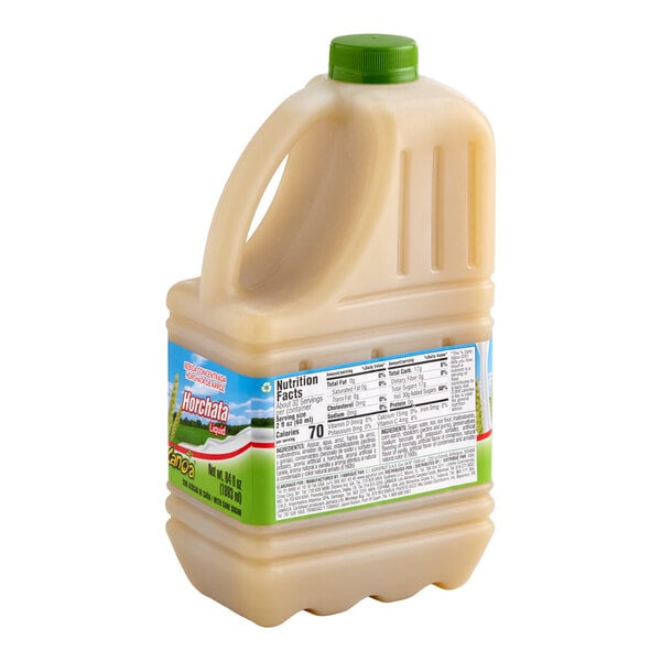 Canoa Horchata 4:1 Concentrate 64 fl. oz. - 3/Case
