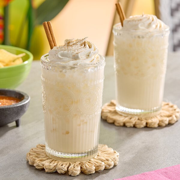 Canoa Horchata 4:1 Concentrate 64 fl. oz. - 3/Case