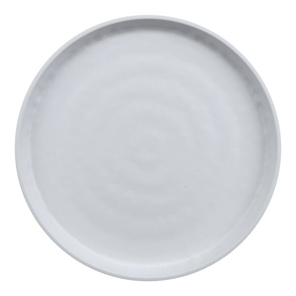 GET Roca Balance 5" Round Gray Melamine Plate - 48/Case