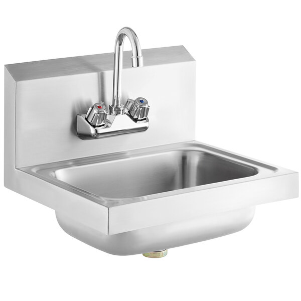 STEELTON 17X15" HAND SINK W/ FAUCET