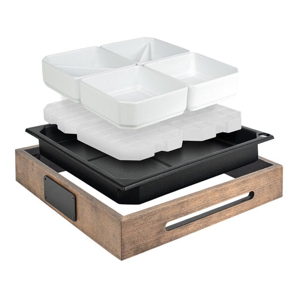 Smart Buffet Ware by Front of the House Eco Box System Cooling Box Set