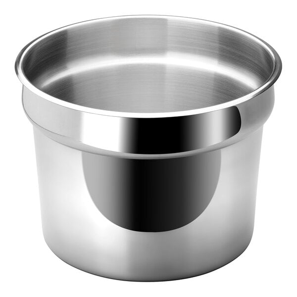 Smart Buffet Ware Smart W by Front of the House 10.5 qt. Stainless Steel Inset for Smart W Soup Chafer Urn BHO186MSS18