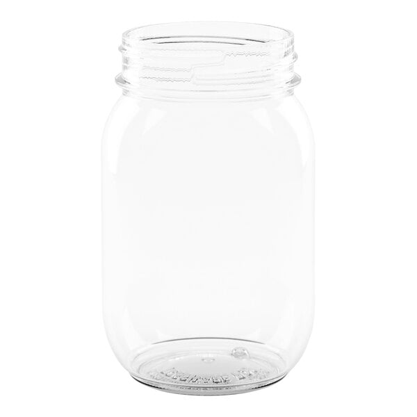 Tossware POP 24 oz. Plastic Mason Jar - 48/Case