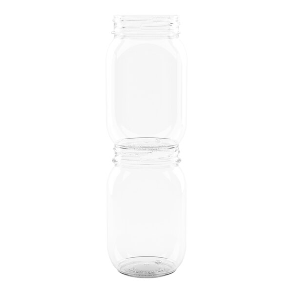 Tossware POP 24 oz. Plastic Mason Jar - 48/Case