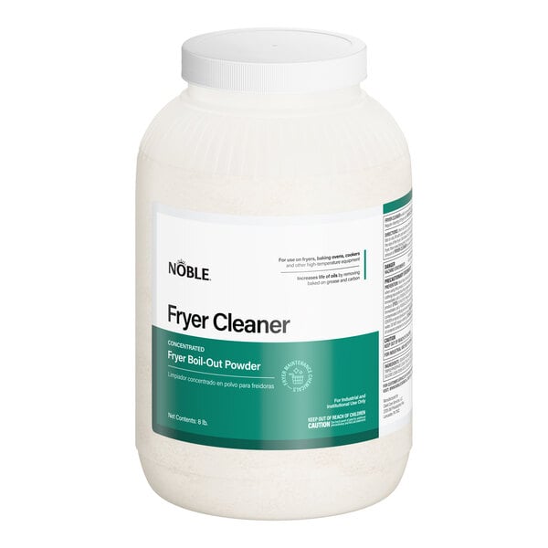 Noble 8 lb. Concentrated Boil-Out Fryer Cleaner - 4/Case