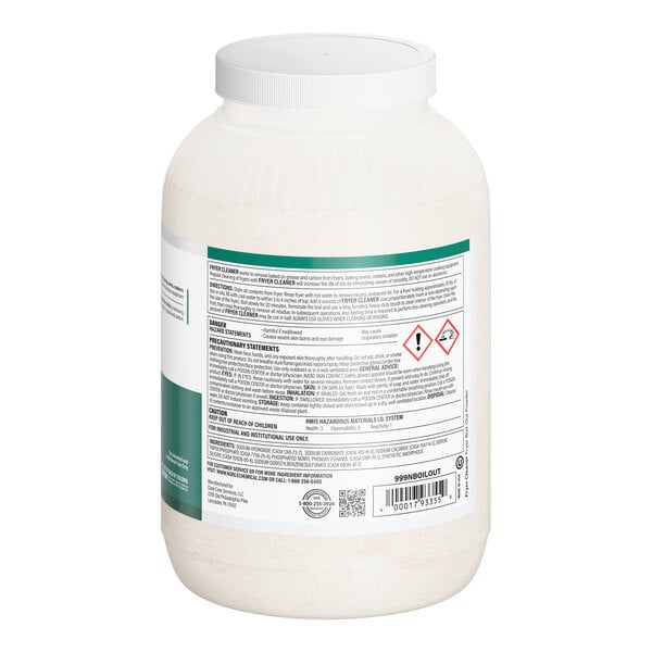 Noble 8 lb. Concentrated Boil-Out Fryer Cleaner - 4/Case