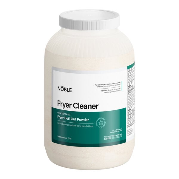 Noble 8 lb. Concentrated Boil-Out Fryer Cleaner - 4/Case
