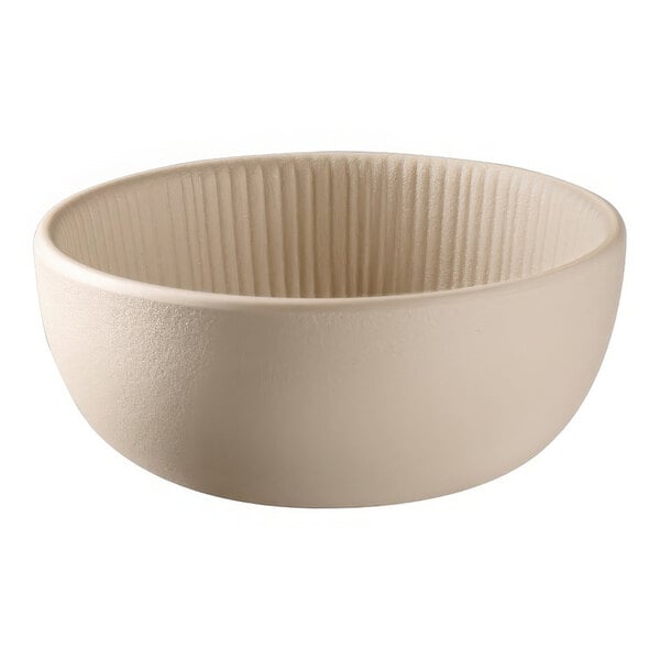 APS Nero 3.4 oz. Brown Round Melamine Ramekin - 24/Case