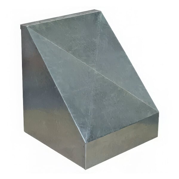 Canarm WHP Series WH16P Galvanized Steel Weather Hood for 16" P Series