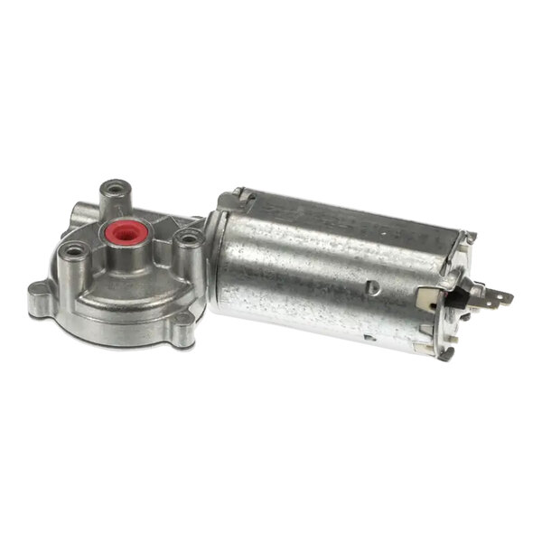 A metal 24V DC motor for a grinder, typically used in Schaerer coffee machines.