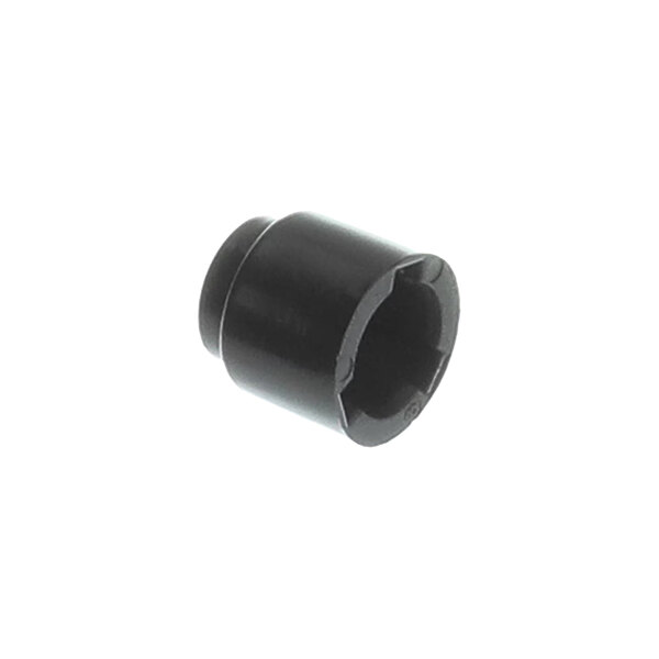 A black cylindrical spacer sleeve for a Schaerer brewing unit.