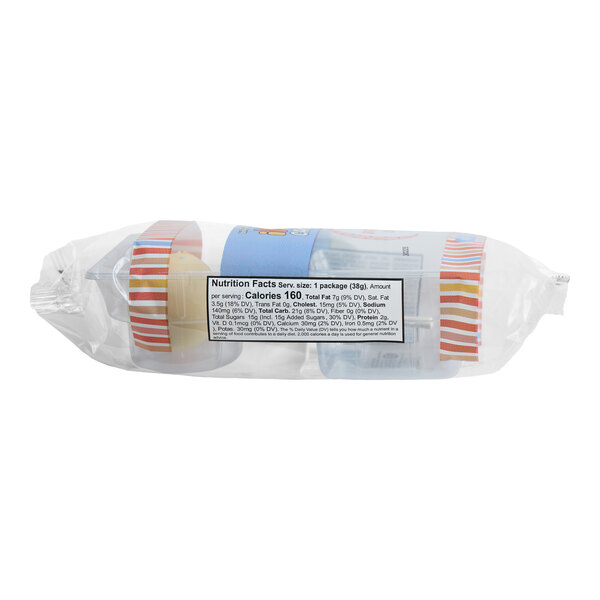 iNKLeS Individually Wrapped Birthday Cake Pop 1.34 oz. - 20/Case