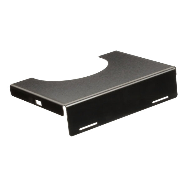 A metal cover for a grounds container, designed for Schaerer coffee machines.