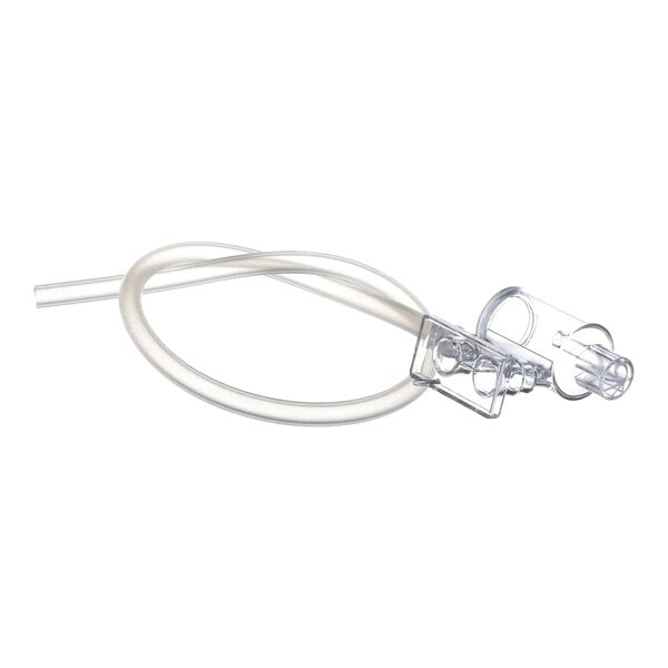 A clear plastic and silicone tubing assembly with connectors, typically used for hot and cold beverage dispensing systems.