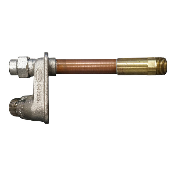 An 8-inch non-freeze anti-siphon commercial wall hydrant with a key.