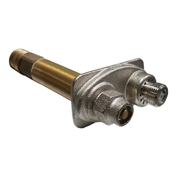 A heavy-duty 4-inch non-freeze anti-siphon commercial wall hydrant with a key.