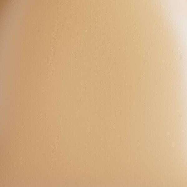 A light brown vinyl seat for a chair with a smooth texture.
