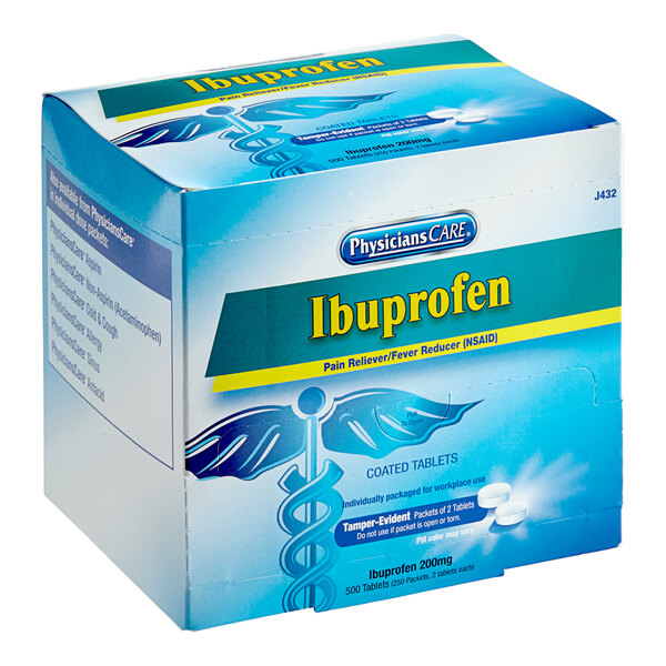 PhysiciansCare J432 Ibuprofen Tablets - 5,000/Case