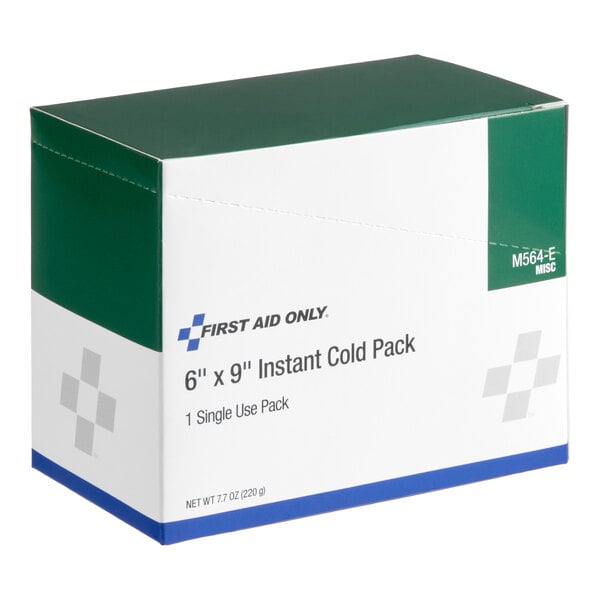First Aid Only M564-E-084 6" x 9" Instant Cold Pack - 20/Case