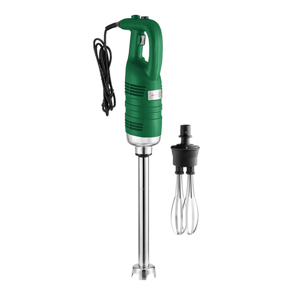 AvaMix HDR18COMBO IB Series 18" Heavy-Duty Variable Speed Immersion Blender with 10" Whisk - 1 1/4 hp