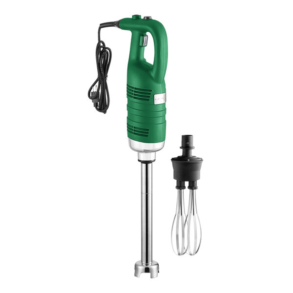 AvaMix HDR16COMBO IB Series 16" Heavy-Duty Variable Speed Immersion Blender with 10" Whisk - 1 1/4 hp