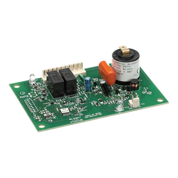 An XLT Ovens XP4705A-DI-24 ignition control circuit board for 24 VDC systems.
