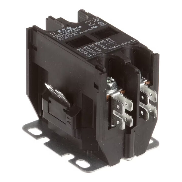 A two-pole 240VAC contactor used for electrical switching applications.