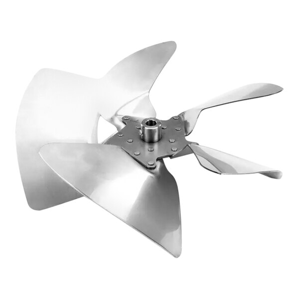 A five-wing metal fan blade designed for use in XLT Ovens.