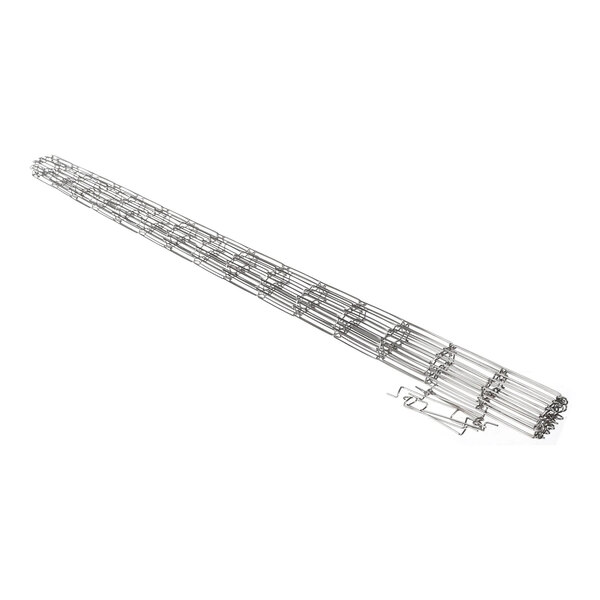 A long, metal conveyor belt designed for use with XLT Ovens, measuring 38 by 12 inches.
