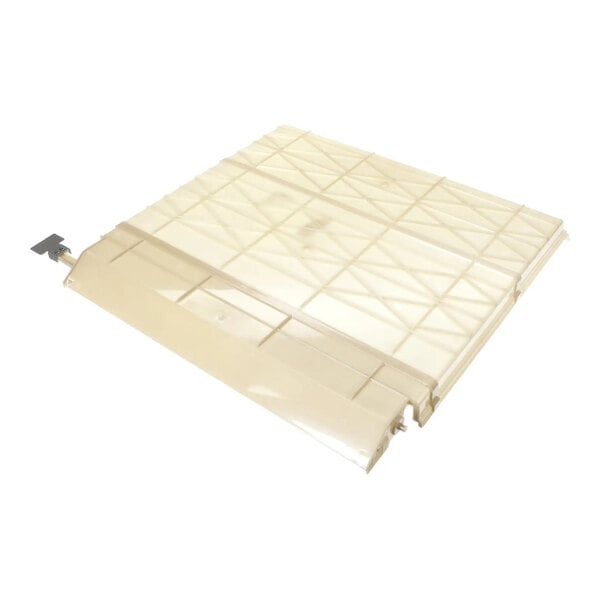 An Ice-O-Matic 2101416-02S curtain assembly splash left-hand replacement part.