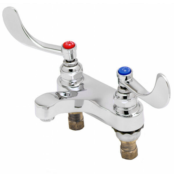T S B 2447 Deck Mount Medical Faucet With 4 Centers 3 13 16