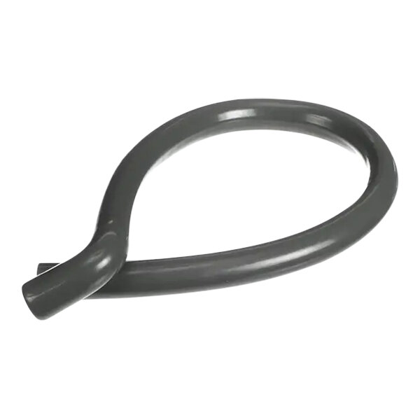 A black curved tube, identified as the Ice-O-Matic 9051749-06 lower dual water tube.