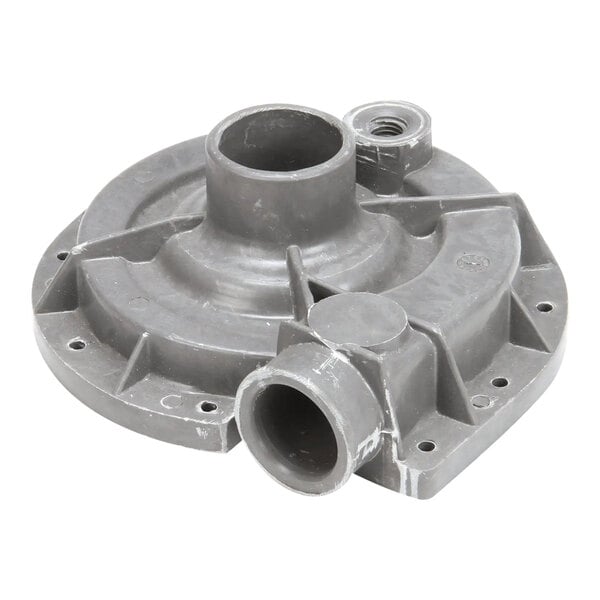 A metal pump housing component for a Fir pump, used in Champion equipment.