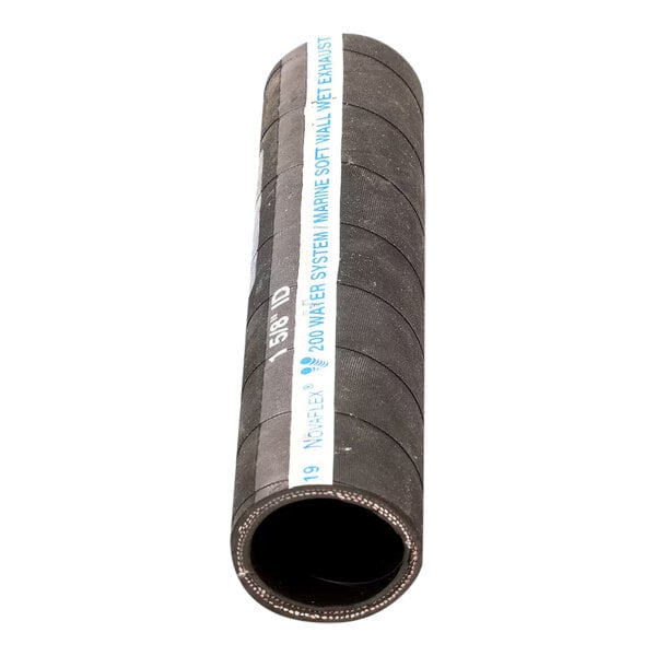 A black EPDM rubber hose with a 1 5/8 inch inner diameter and 9 inch length.