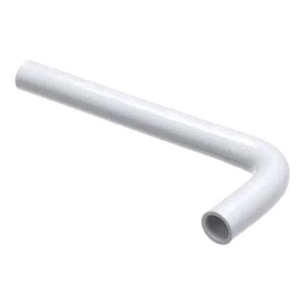 A white L-shaped tube, identified as an Ice-O-Matic 9051541-01 tube purge.
