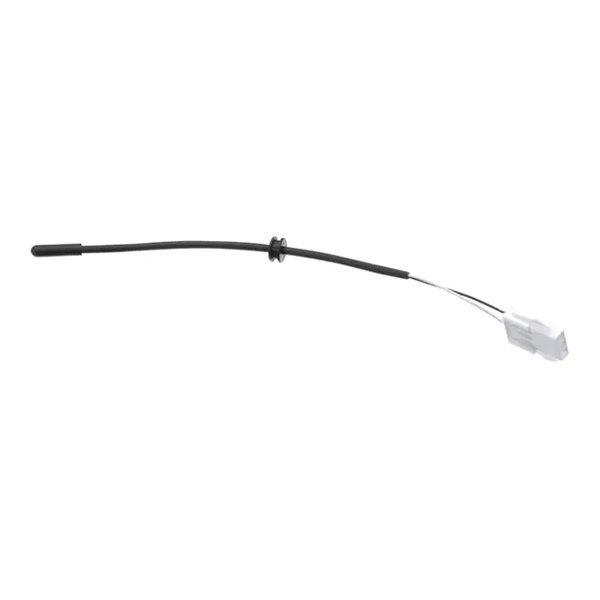 A black thermistor sensor with a white connector, used for Ice-O-Matic equipment.