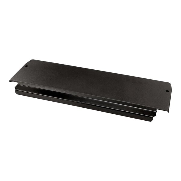 A black rectangular top panel replacement part for an Ice-O-Matic CD40022 ice dispenser.