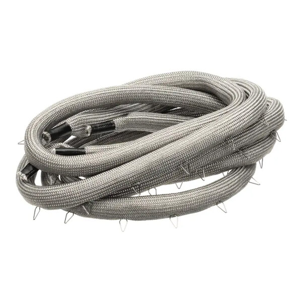 A coiled metallic sandwich door seal with small protruding clips, designed for XLT Ovens.