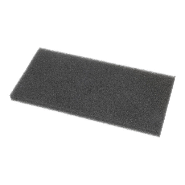A rectangular black fan filter for XLT Ovens.