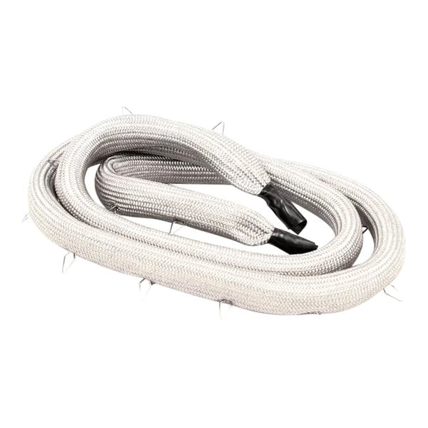 A flexible, silver-colored sandwich door seal for the bottom of an oven, designed for XLT Ovens.