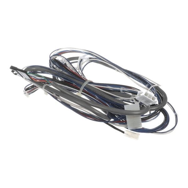 A bundled wire harness with multiple colored wires and connectors, designed for Ice-O-Matic equipment.