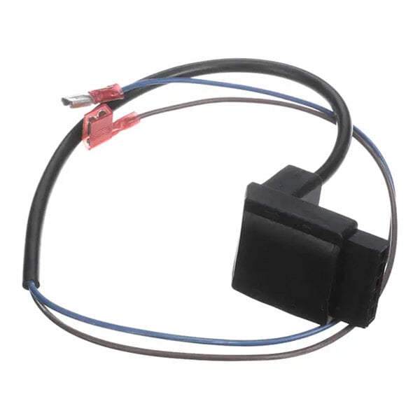 A rectifier plug assembly with two attached wires and connectors, used for XLT Ovens.