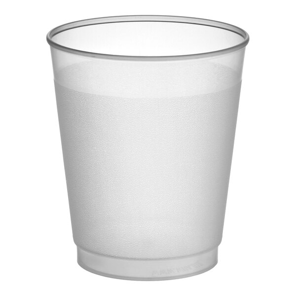 WNA Comet Frost-Flex 5 oz. Frosted Plastic Tumbler - 500/Case