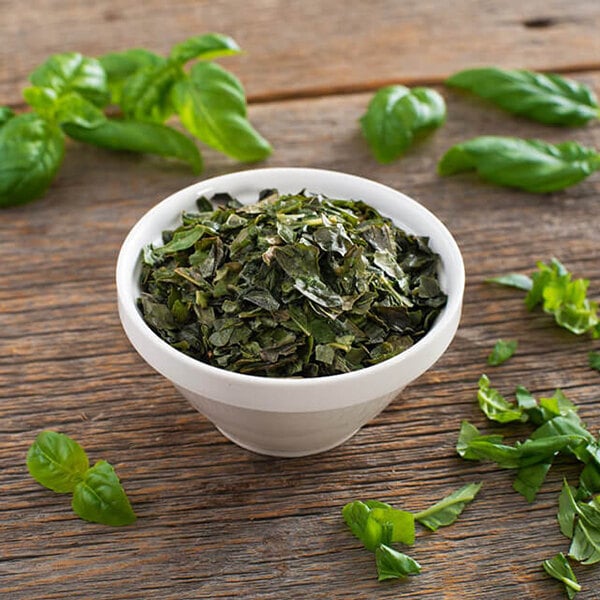 SupHerb Farms Chopped Basil 5 lb.