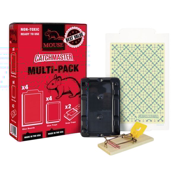 Catchmaster 490-F Mouse Trap Multi-Pack - 12/Case
