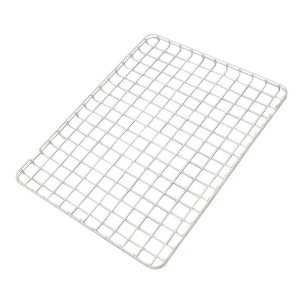 A rectangular metal rack designed for use with Vector drop-in sinks.