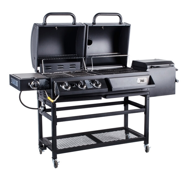 Backyard Pro Portable Outdoor Gas And Charcoal Grill Smoker Backyard Pro Portable Outdoor Gas And Charcoal Grill Smoker Embled Main Picture Image Preview