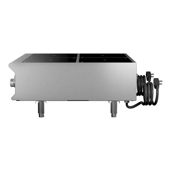 Vollrath 924HDI-2900 Four Hob Heavy-Duty Induction Range with Temperature Control Probe - 208/240V, 11,600W