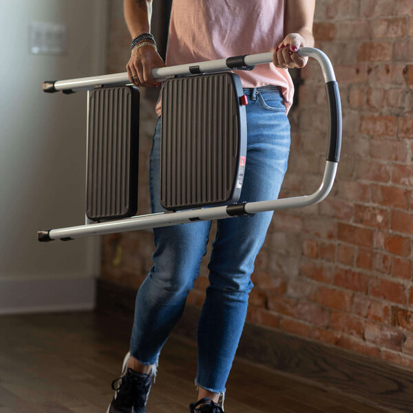 Lift Ladders 2-Step Steel Folding Project Step Stool LLS-2-COM