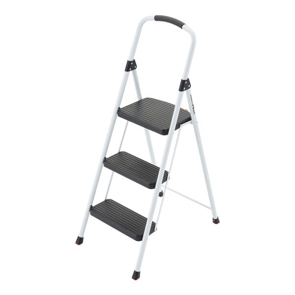 Lift Ladders 3-Step Steel Folding Project Step Stool LLS-3-COM